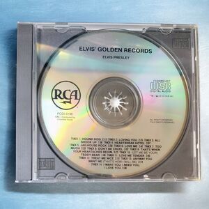 Elvis Presley CD Golden Records Album Rock & Roll RCA CRC Reissue Mono Vintage 1